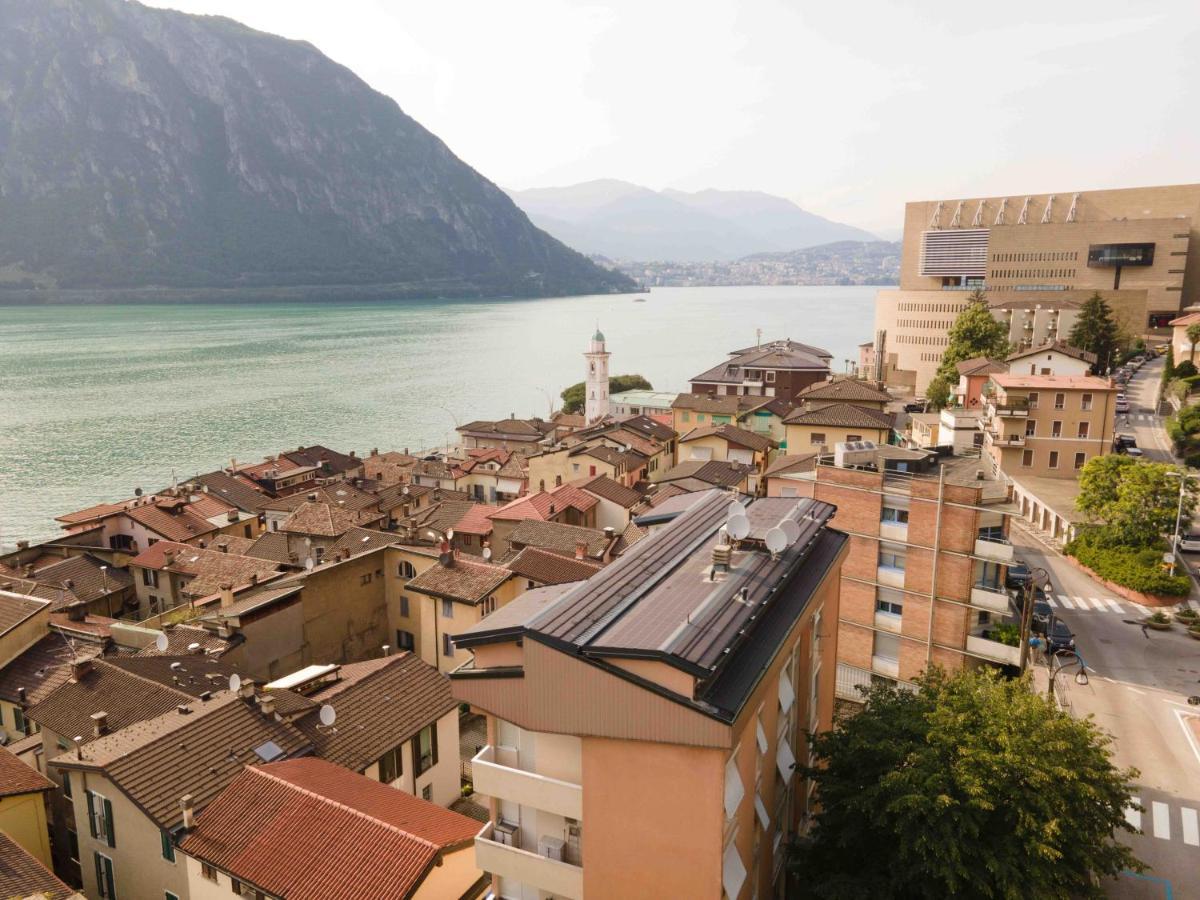 Casa Elea_ Panoramic Attic In City Center Campione d'Italia Exterior photo